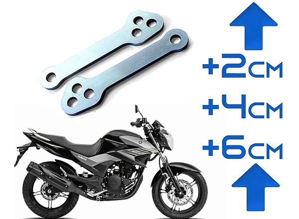 Prolongador Suspensão Traseira Fazer 250 Até 2017 Link