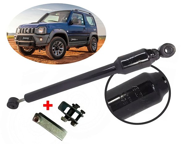 Amortecedor De Direção Jimny Suzuki Com Suportes Instalação