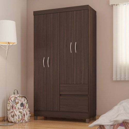 DORM. GUARDA ROUPA LOTUS ÉBANO