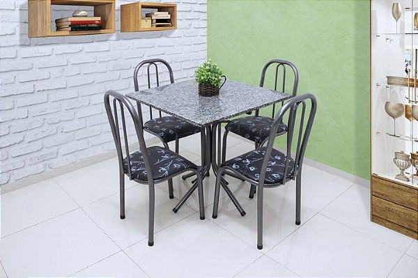 COZ. MESA MONACO 4 CADEIRAS