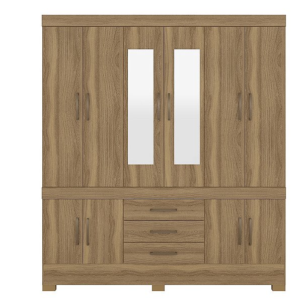 DORM. GUARDA ROUPA BERLIM COM ESPELHO