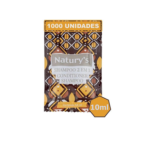 1000 Shampoo Condicionador 2 em 1 Hotel Motel 10ml Floral