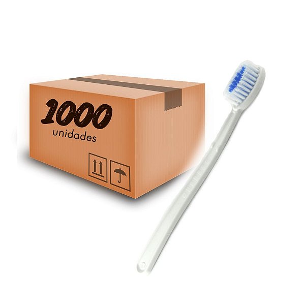 1000 Escova Dente Premium Embalada Individual Hotel Motel