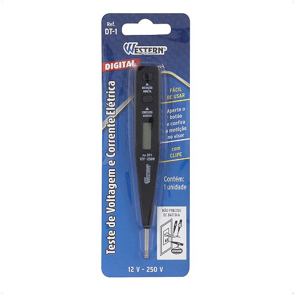 Chave Teste Medidor De Voltagem Caneta Detectora De Tensão