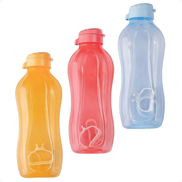Garrafa Squeeze 2L Fitness Água Academia  Reforçada Colors