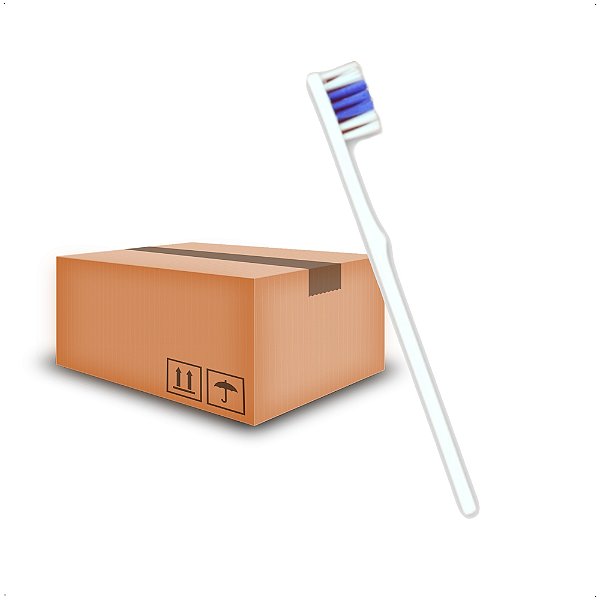 Kit 100 Escova Dental Com Creme 4g Sache Hotel Motel Pousada