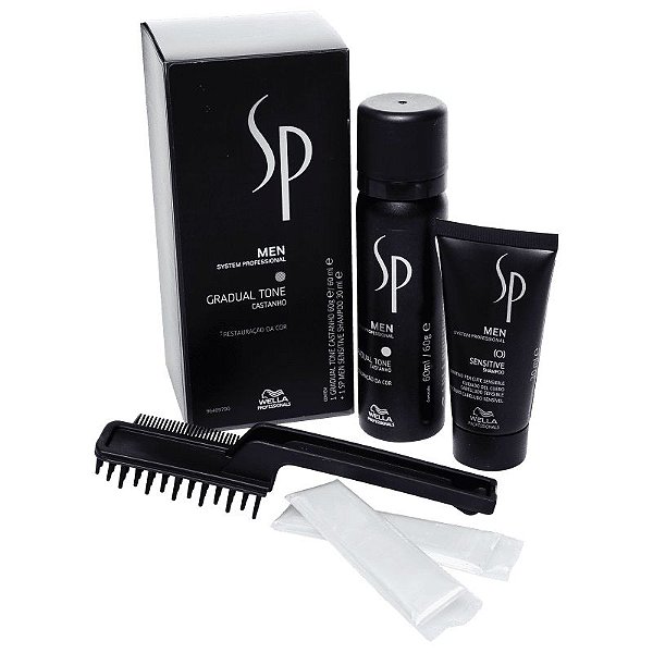 SP System Professional Men Gradual Tone Brown - Castanho