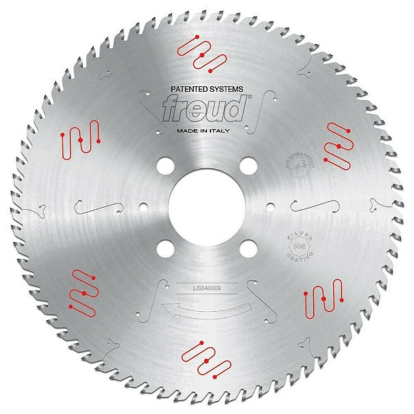 Disco De Serra P/ Mdf 400x4,40 Furo 80mm 72d Freud Lsb40009