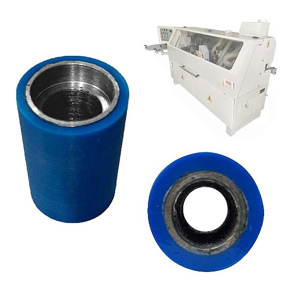 Kit Rolos Puxa Fita 38x55mm 28x60mm P/ Coladeira Cb-45 Pro 2