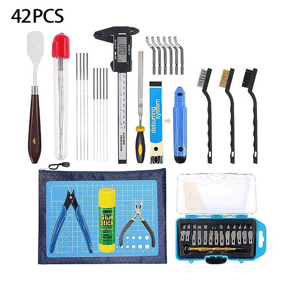 Kit Ferramenta para impressora 3D com 42 peças fefecomercioac + Bolsa Bosch- Fefe Comércio,Serviços de Assessoria e Consultoria e Ganhe um brinde