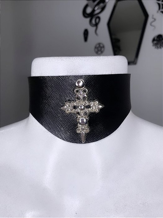 Choker Crucifix