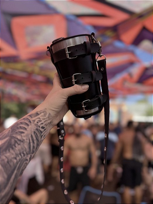 Porta copo trance