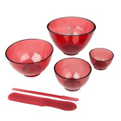 KIT COM 04 CUBETAS E 02 ESPATULAS