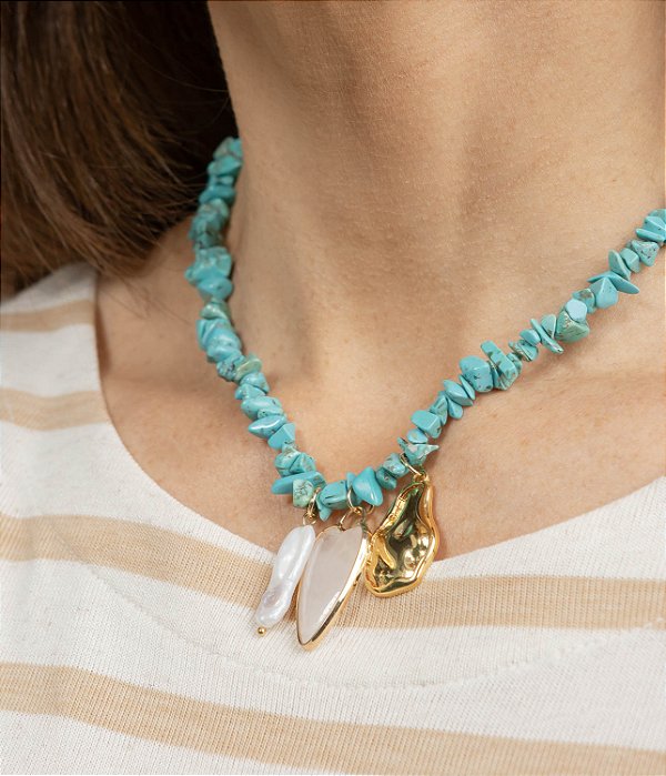 Colar Turquesa