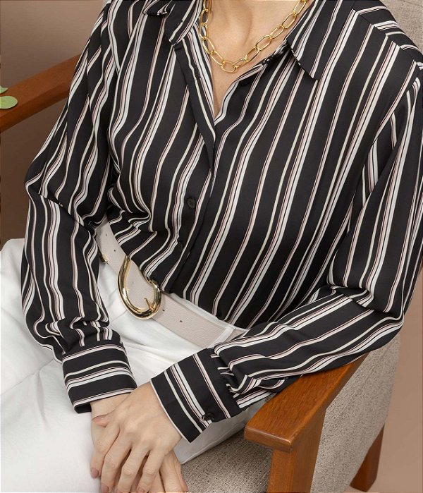 Camisa Listras Office