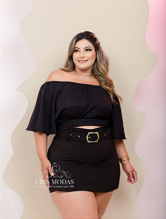 Cropped plus size