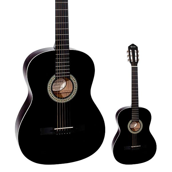 Violão Acústico Aço Clássico Giannini S-14 BK Preto