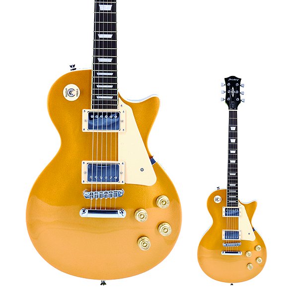 Guitarra Les Paul Strinberg LPS230 GD Gold com Braço Parafusado