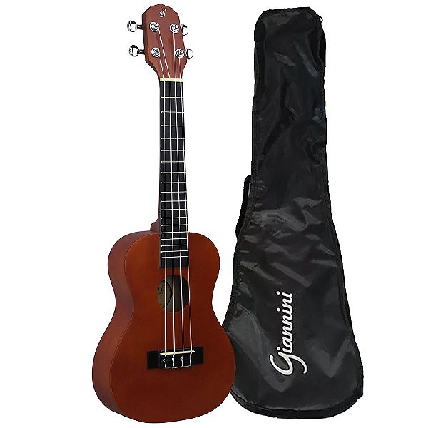 Ukulele Concert UKS 23 NS C Bag Giannini Audiodriver