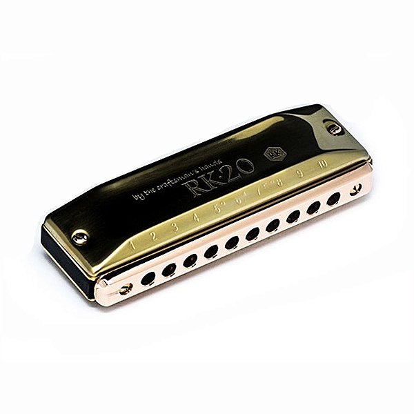 Harmonica RK 201 GOLD em Dó RK201C - Hering