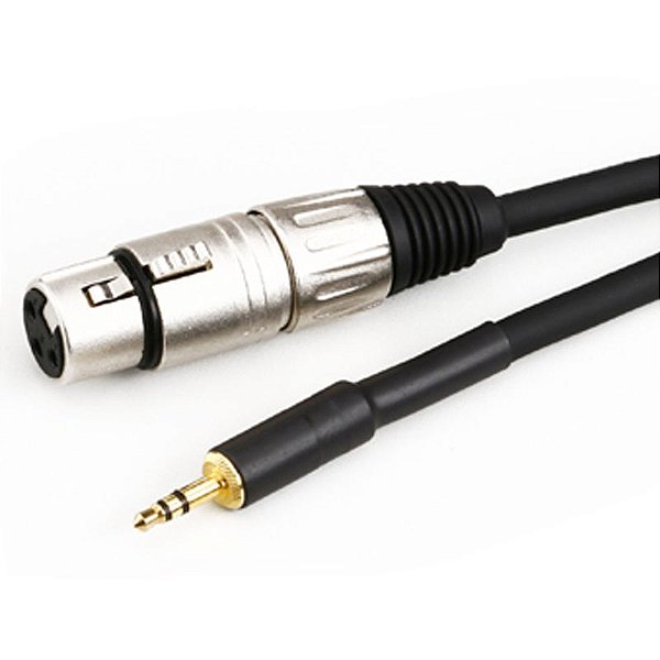 CABO P2ST / XLR FEMEA LINHA 2MTS AC17 - SANTO ANGELO