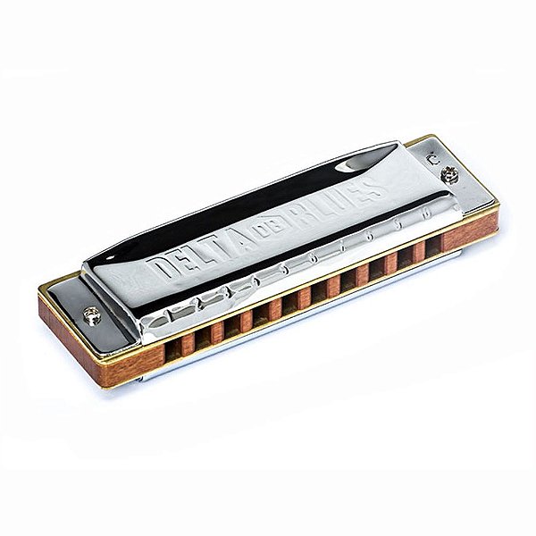 Harmonica Delta BLues em Ré 1120D - Hering