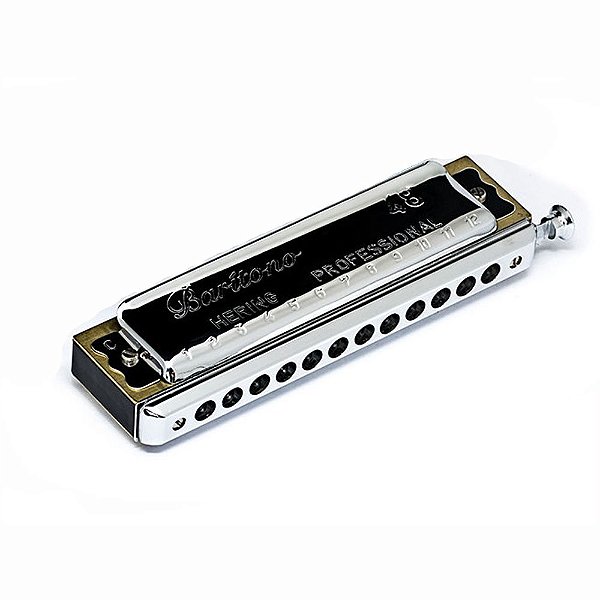 Harmonica Chromatica Baritono em Dó 6148C - Hering