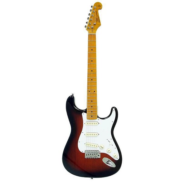 Guitarra Strato Escala Maple SX SST57+/2TS 2 Tone Sunburst