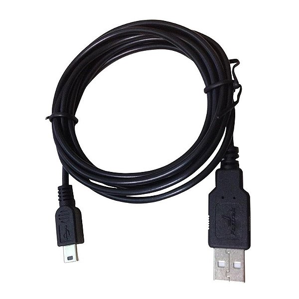 Cabo USB x USB Mini para Celular Tablet Carregador USM101 1,8mt PT - Fortrek