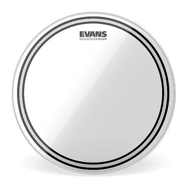 Pele para Tom 12” Evans TT12EC2S Clear Drumhead EC2S