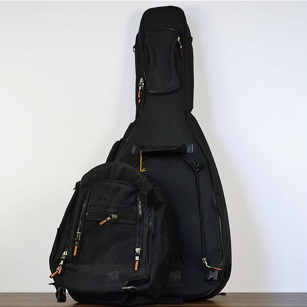 Bag para Violão Clássico CROSSWALKER c/ Mochila RB 20458 B - Rockbag