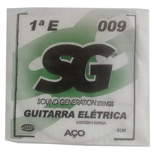 Corda Avulsa Guitarra 1ª MI 009 - SG