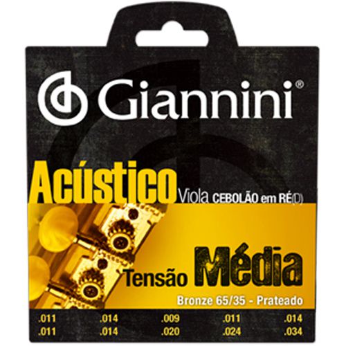 ENC VIOLA BRONZE 65/35 CEBOLAO EM "D" GESVAM - GIANNINI