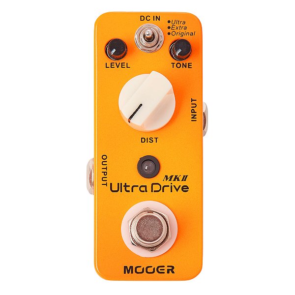 Pedal Overdrive e Distorção Mooer Ultradrive Distortion MK 2