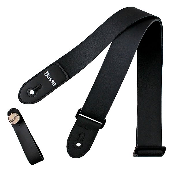 Correia (Alça) para Ukulele com Prendedor Basso UK 11 Preta