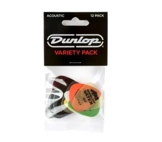 Palheta Variety Pack Sortidas C/12 un PVP112 - Dunlop