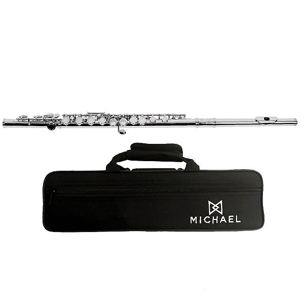Flauta Transversal Niquelada WFLM30N - Michael