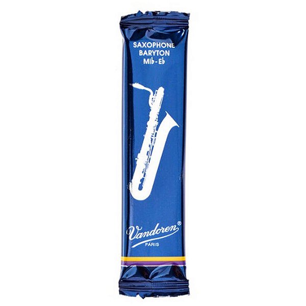 Palheta Sax Baritono Nº 2,5 Tradicional SR2425 *** UNIDADE*** - Vandoren