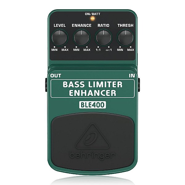 Pedal Compressor para Baixo Behringer BLE400 Bass Limiter Enhancer