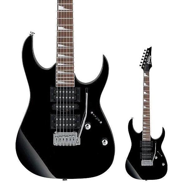 Guitarra 2 Humbucker e 1 Single GRG 170DX BKN Preto - Ibanez
