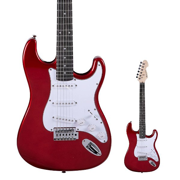 Guitarra Strato Michael GM217N MRD Standard Metallic Red