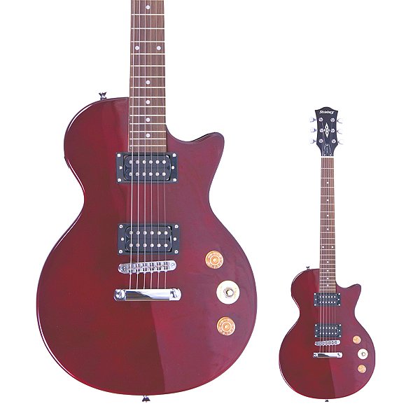 Guitarra Les Paul Strinberg LPS200 TWR Transparent Wine Red com Braço Parafusado