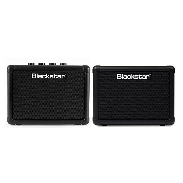 Kit Combo Amplificador 3W + Caixa 1X3" 3W p/ Guitarra Fly Pack BLK - Blackstar