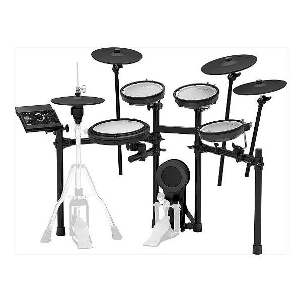 Kit Bateria Eletrônica 9 Peças Roland TD-17KVX V-Drums com Peles Mesh Head e Bluetooth