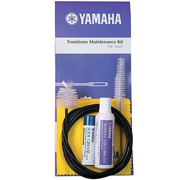 Kit de limpeza para Trombone C/ 5 Produtos SL-M C/5 Flanela Cinza - Yamaha