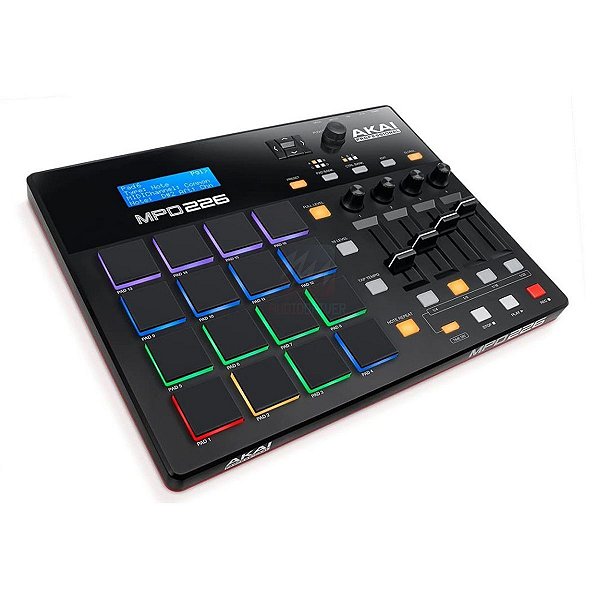 Controlador Midi USB para Sampler BeatMaker e Produção Musical MPD226 - Akai