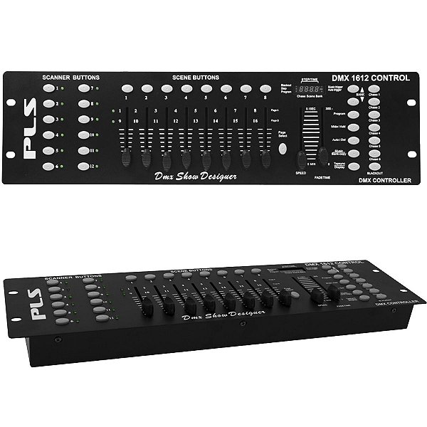 MESA CONTROLADORA DMX 1612 - PLS