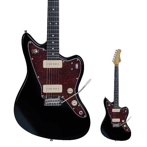 Guitarra Jazzmaster Tagima TW-61 BK DF/TT Woodstock Black