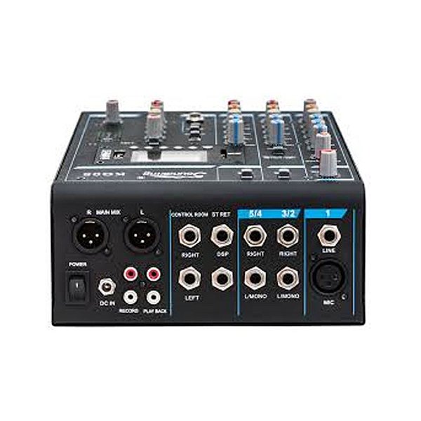 Mixer Mesa de Som 5 Canais com Efeitos e Gravação no Pen Drive KG 05 - Boxx