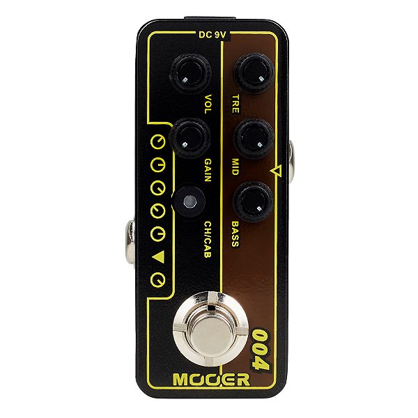 Pedal Preamp VOX AC30 Mooer M004 Day Tripper
